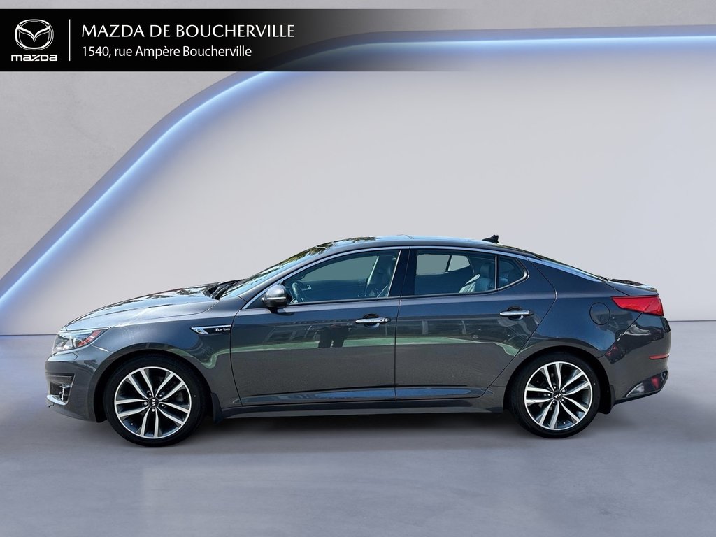 2015 Kia Optima TURBO - CUIR - BAS KM - TOUTE ÉQUIPÉE in Boucherville, Quebec - 2 - w1024h768px