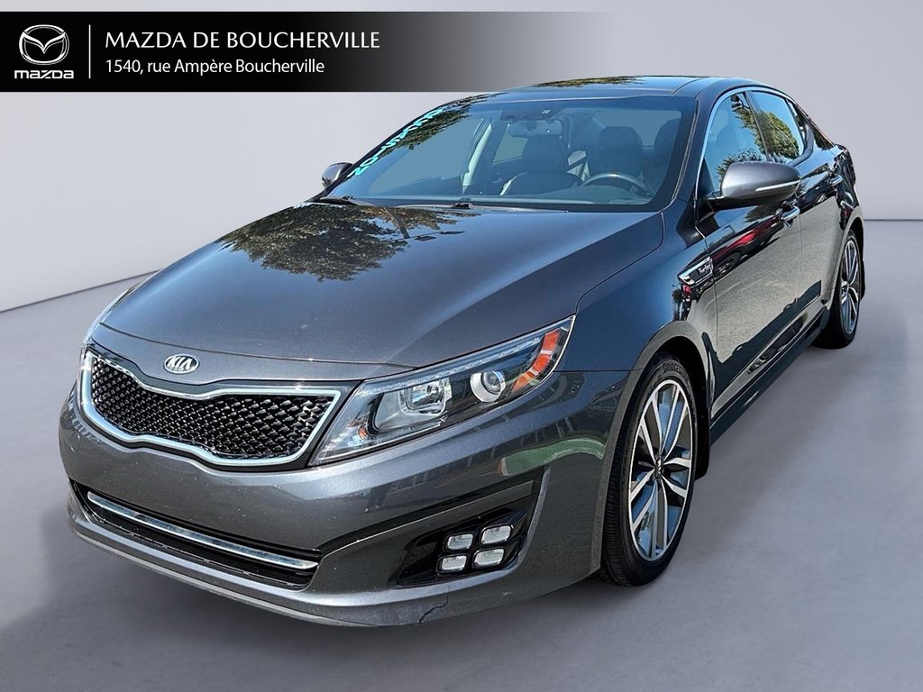 2015 Kia Optima TURBO - CUIR - BAS KM - TOUTE ÉQUIPÉE in Boucherville, Quebec - 1 - w1024h768px