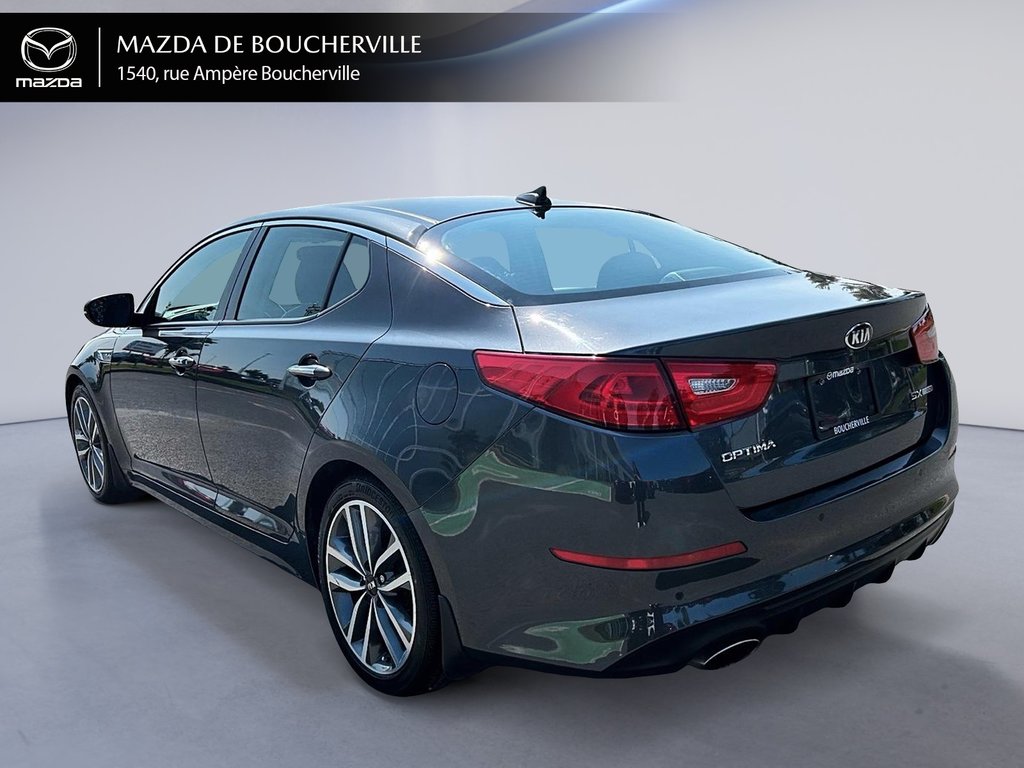 2015 Kia Optima TURBO - CUIR - BAS KM - TOUTE ÉQUIPÉE in Boucherville, Quebec - 3 - w1024h768px