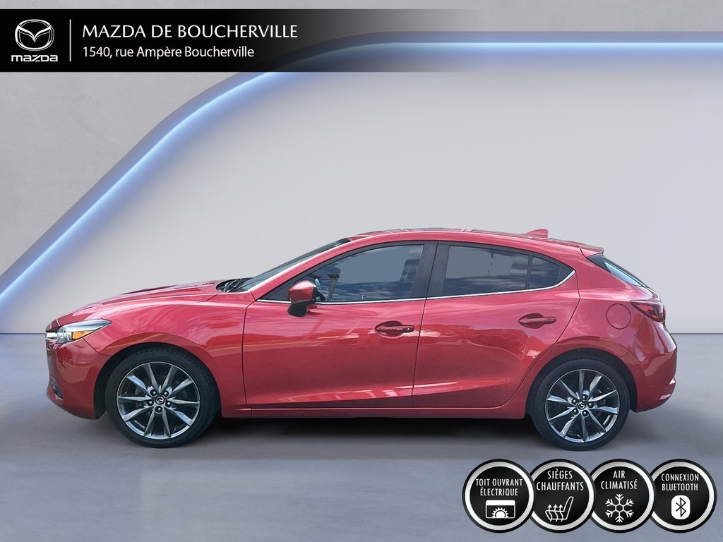 Mazda 3 Sport GT+CUIR +TOIT+NAV 2018 à Boucherville, Québec - 8 - w1024h768px