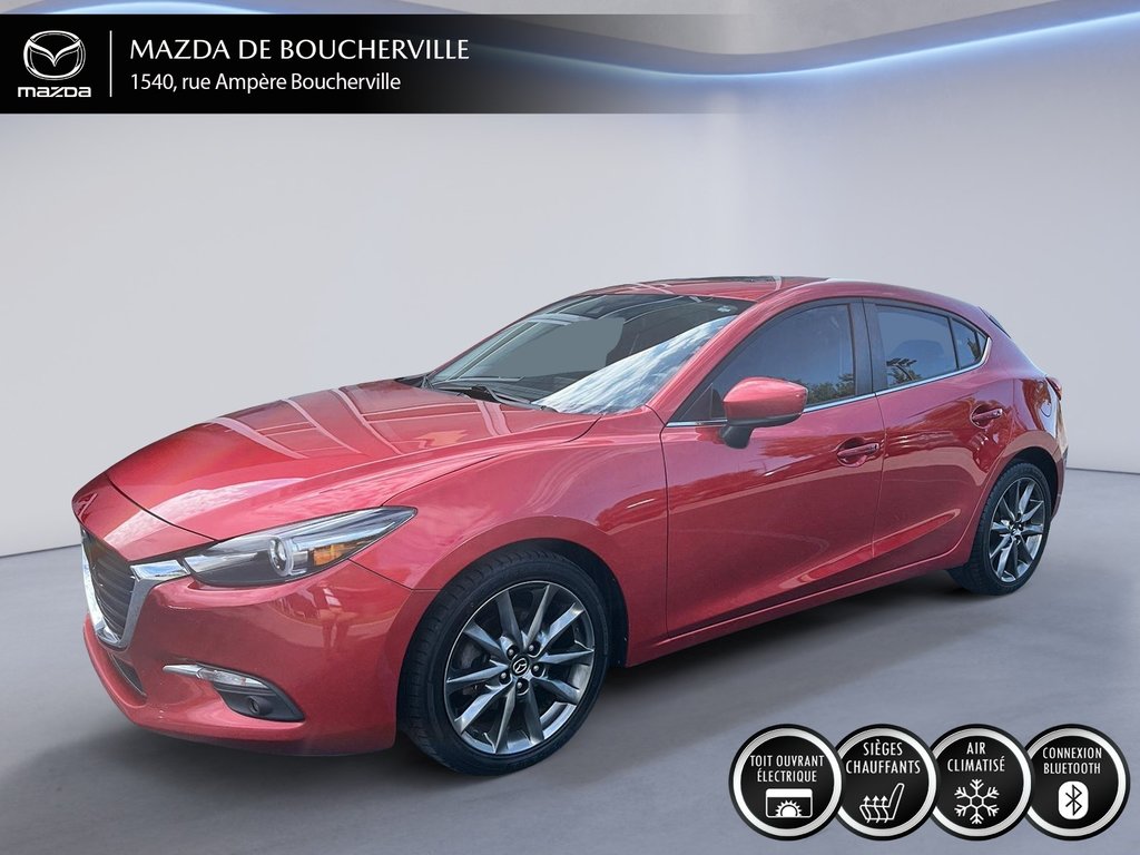 2018 Mazda 3 Sport GT+CUIR +TOIT+NAV in Boucherville, Quebec - 1 - w1024h768px