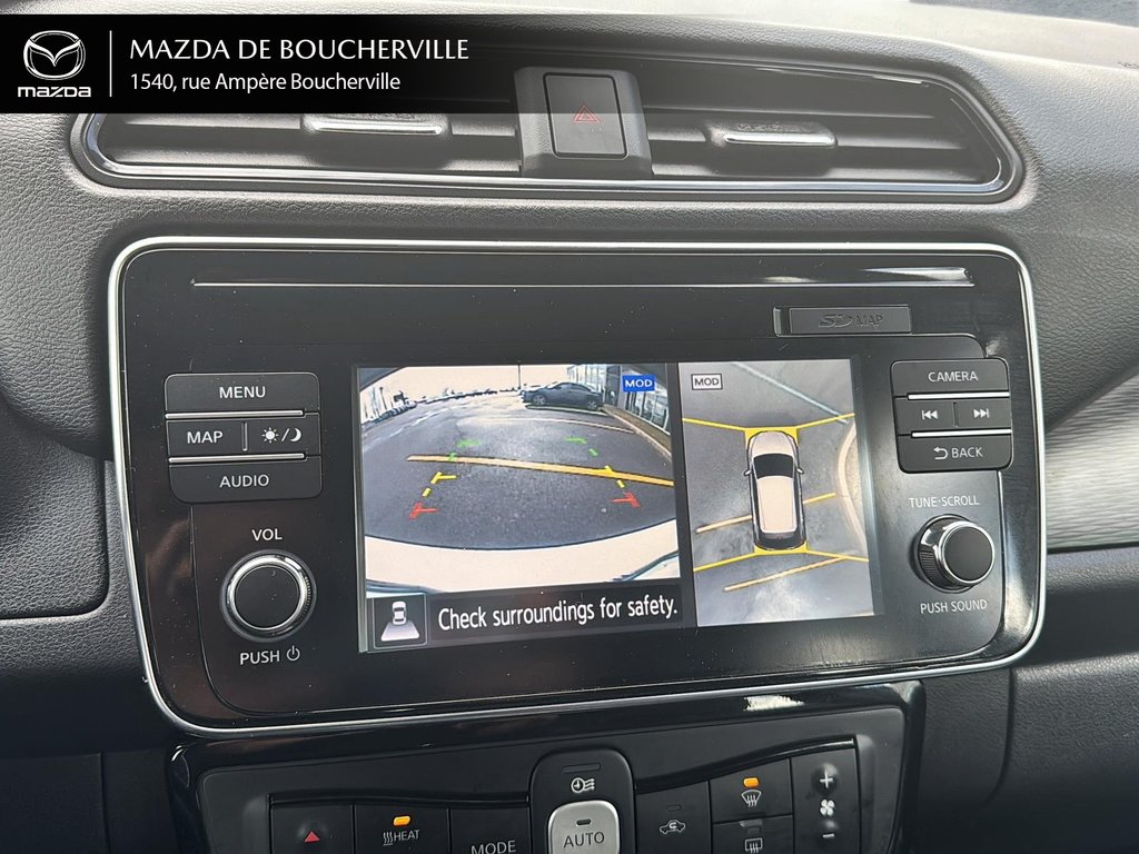 2019 Nissan Leaf SL+CUIR+NAV+BAS KM+AUDIO in Boucherville, Quebec - 23 - w1024h768px