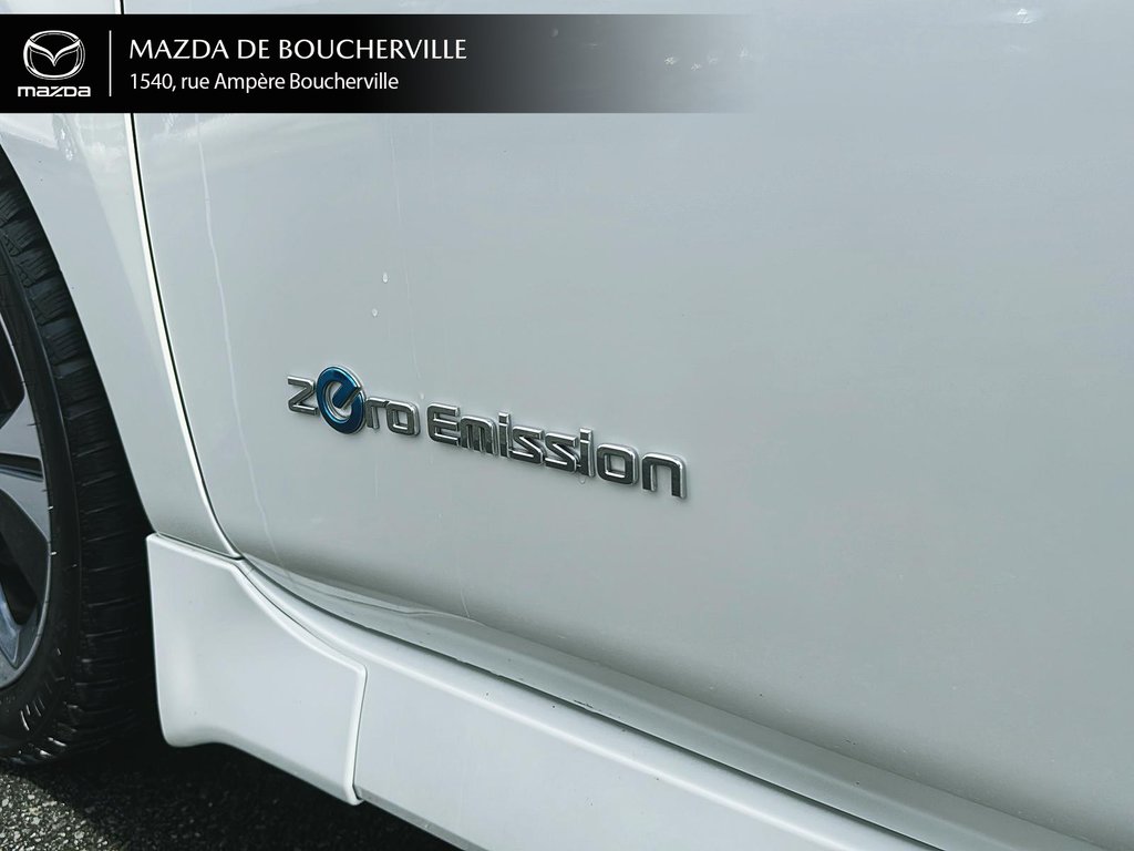 2019 Nissan Leaf SL+CUIR+NAV+BAS KM+AUDIO in Boucherville, Quebec - 14 - w1024h768px