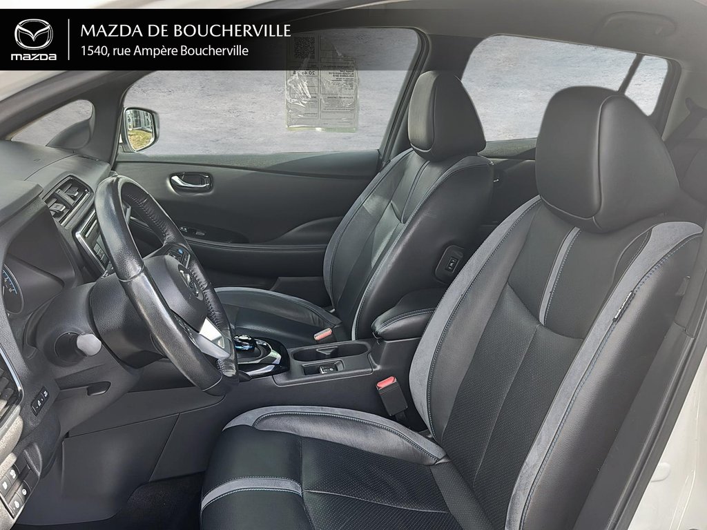 2019 Nissan Leaf SL+CUIR+NAV+BAS KM+AUDIO in Boucherville, Quebec - 15 - w1024h768px