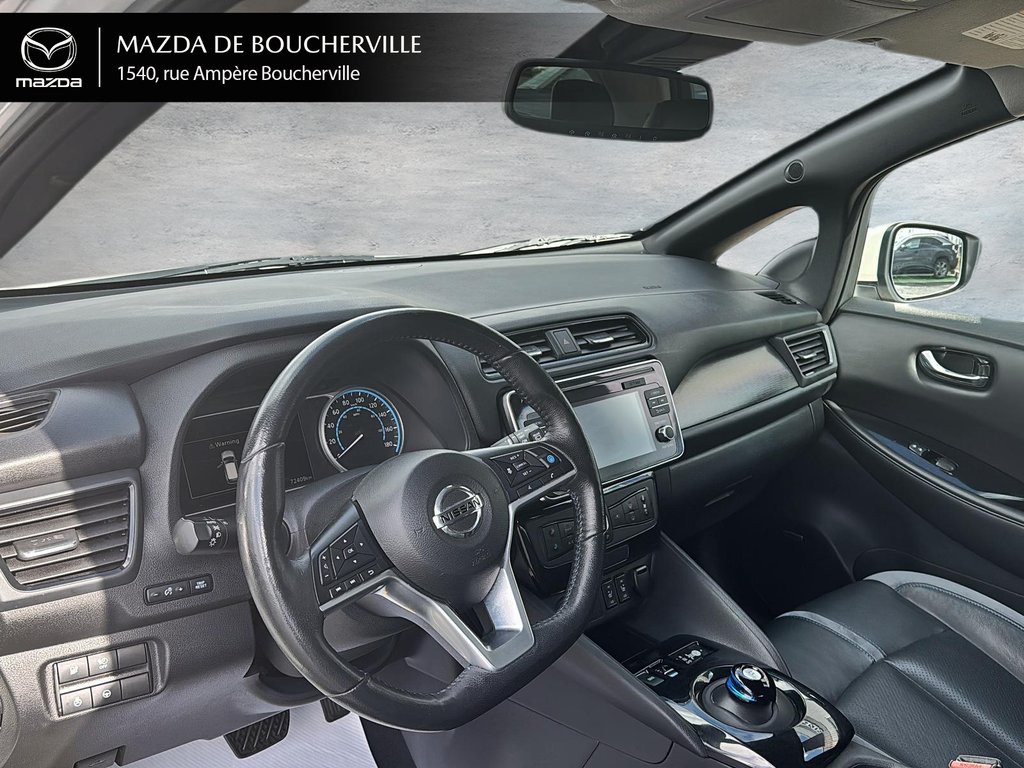 2019 Nissan Leaf SL+CUIR+NAV+BAS KM+AUDIO in Boucherville, Quebec - 16 - w1024h768px