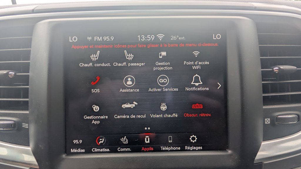 2021 Ram 1500 Classic Warlock, V6,CREW ENSEMBLE REMORQUAGE in Boucherville, Quebec - 16 - w1024h768px