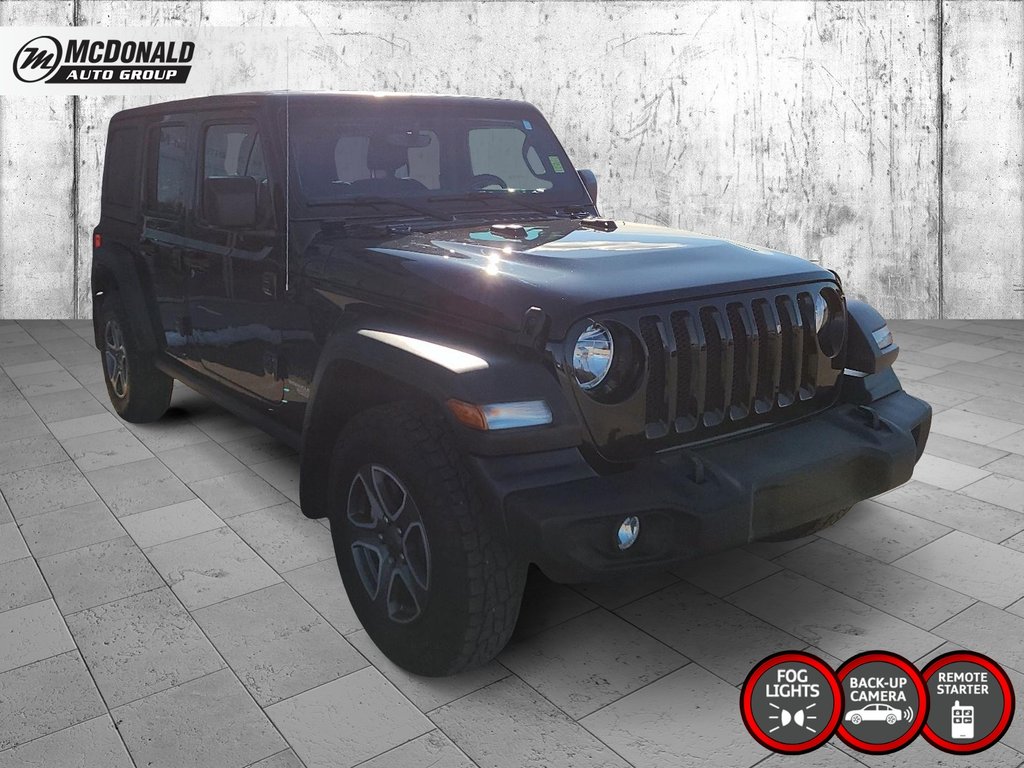 2021 Jeep Wrangler Unlimited Sport in Taber, Alberta - 7 - w1024h768px