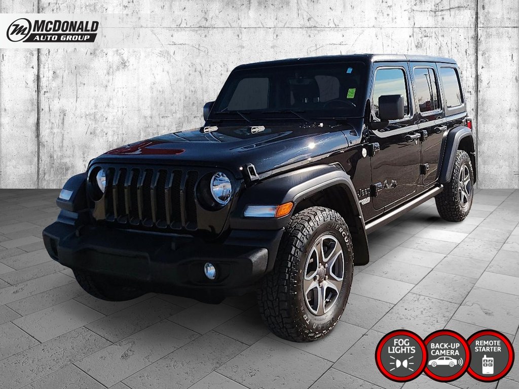 2021 Jeep Wrangler Unlimited Sport in Taber, Alberta - 1 - w1024h768px