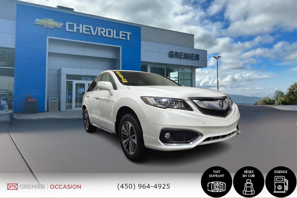 Acura RDX Elite AWD Toit Ouvrant Cuir Navigation 2018 à Terrebonne, Québec - 1 - w1024h768px