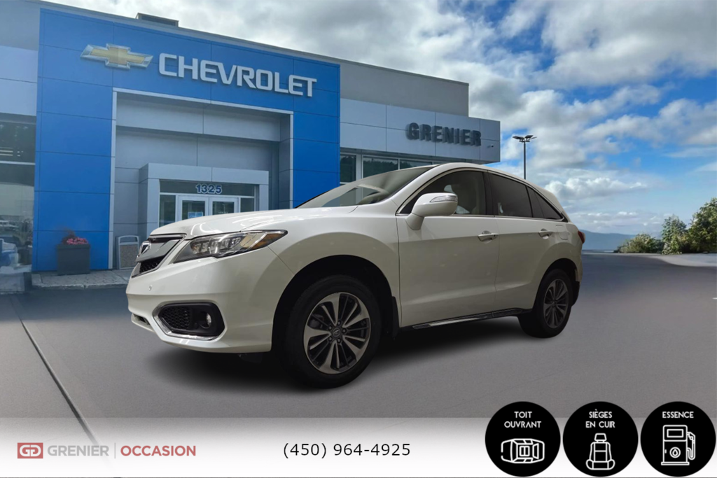 Acura RDX Elite AWD Toit Ouvrant Cuir Navigation 2018 à Terrebonne, Québec - 3 - w1024h768px