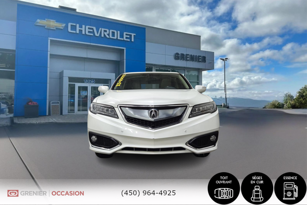 Acura RDX Elite AWD Toit Ouvrant Cuir Navigation 2018 à Terrebonne, Québec - 2 - w1024h768px