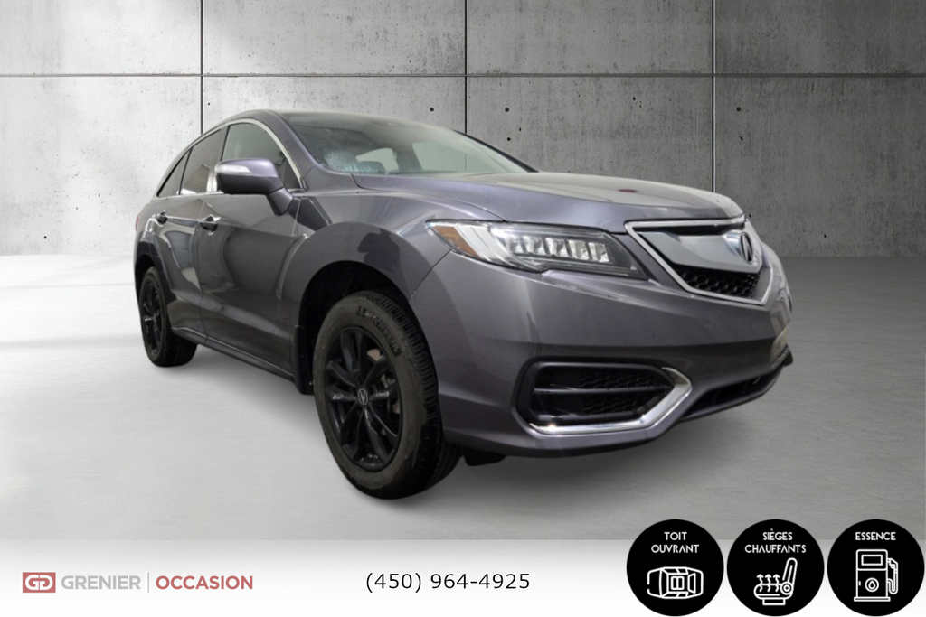 2018 Acura RDX Tech AWD Toit Cuir in Terrebonne, Quebec - 1 - w1024h768px
