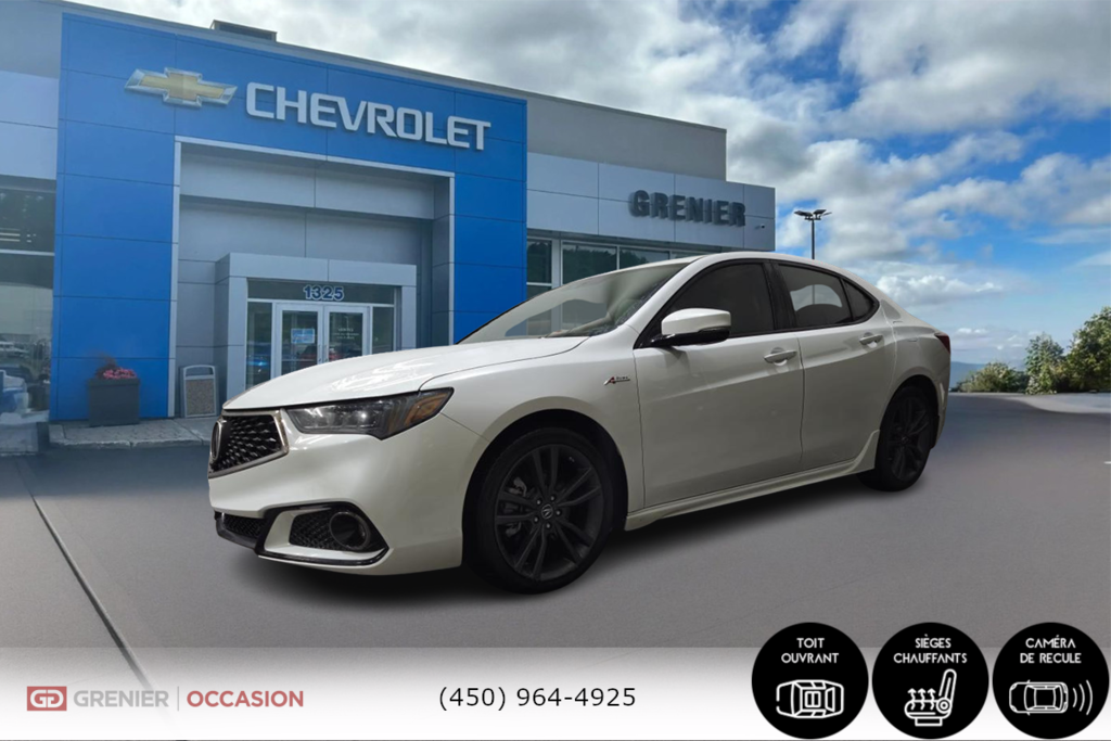 Acura TLX Elite A-Spec SH-AWD Toit Ouvrant Cuir 2019 à Terrebonne, Québec - 3 - w1024h768px