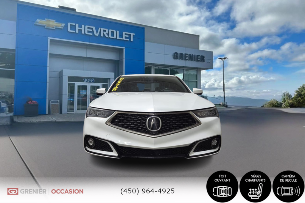 Acura TLX Elite A-Spec SH-AWD Toit Ouvrant Cuir 2019 à Terrebonne, Québec - 2 - w1024h768px