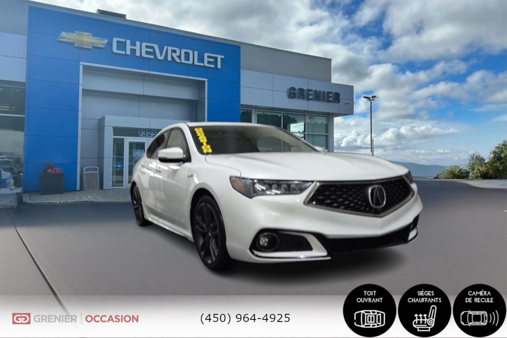 Acura TLX Elite A-Spec SH-AWD Toit Ouvrant Cuir 2019 à Terrebonne, Québec - 1 - w1024h768px