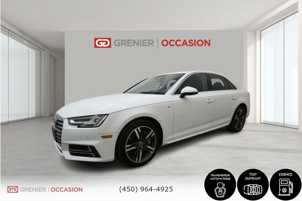 2018 Audi A4 Progressiv Quattro Toit ouvrant Cuir in Terrebonne, Quebec - 3 - w1024h768px