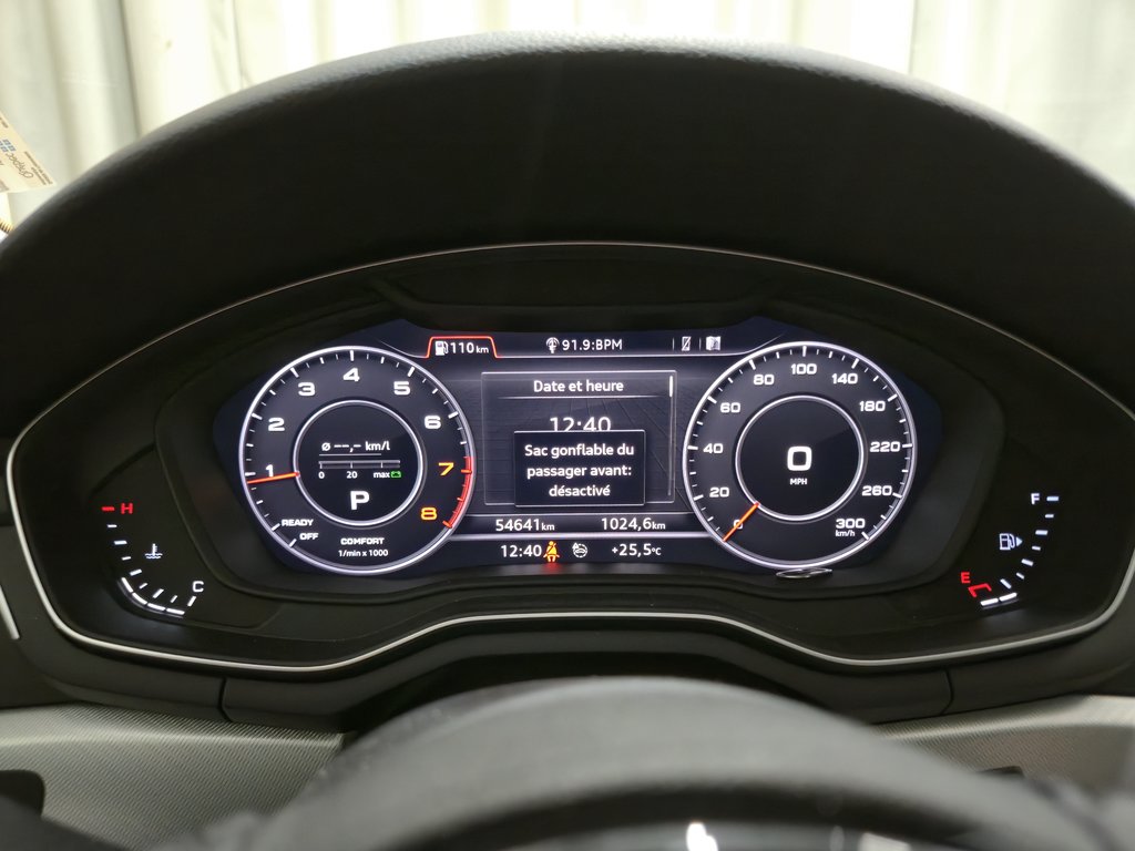 2018 Audi A4 Progressiv Quattro Toit ouvrant Cuir in Terrebonne, Quebec - 12 - w1024h768px