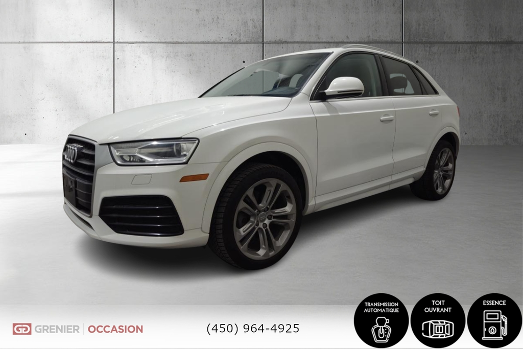 Audi Q3 Progressiv Toit Panoramique 2018 à Terrebonne, Québec - 3 - w1024h768px