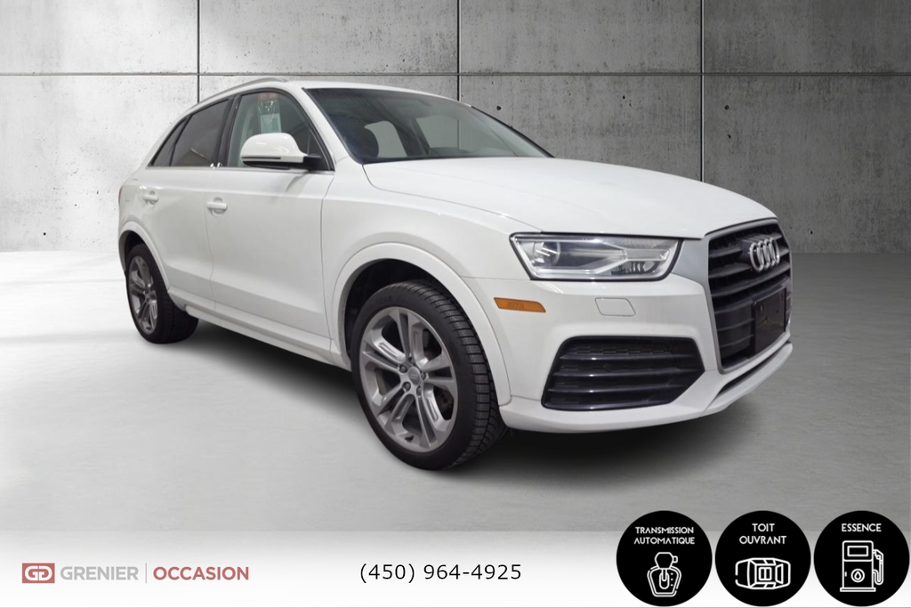 Audi Q3 Progressiv Toit Panoramique 2018 à Terrebonne, Québec - 1 - w1024h768px