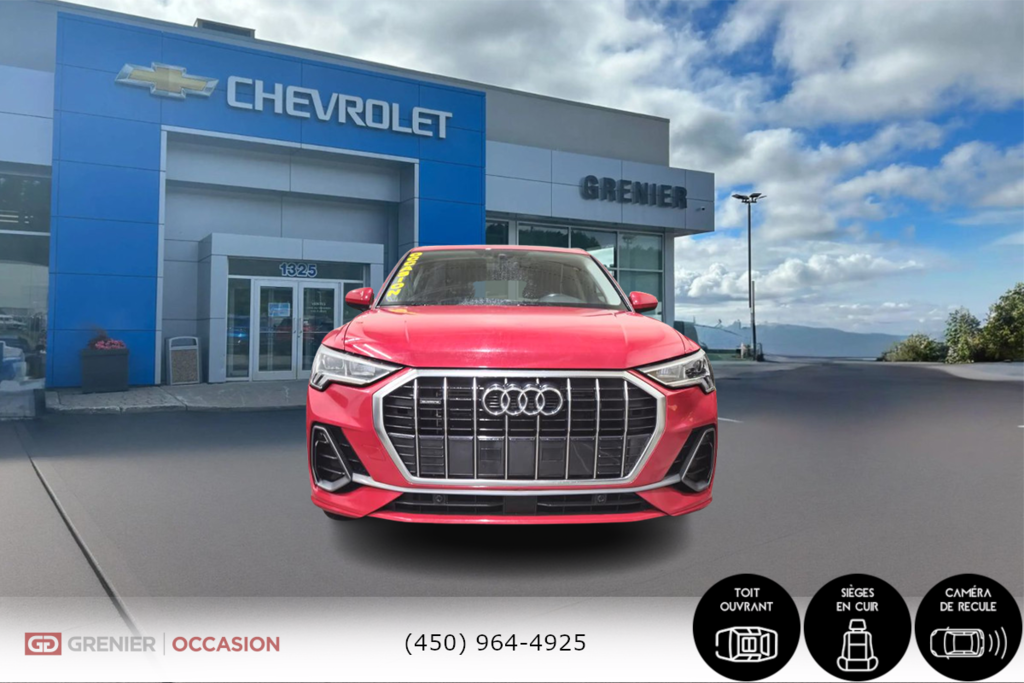 2020 Audi Q3 Progressiv S Line Cuir Toit Pano in Terrebonne, Quebec - 2 - w1024h768px