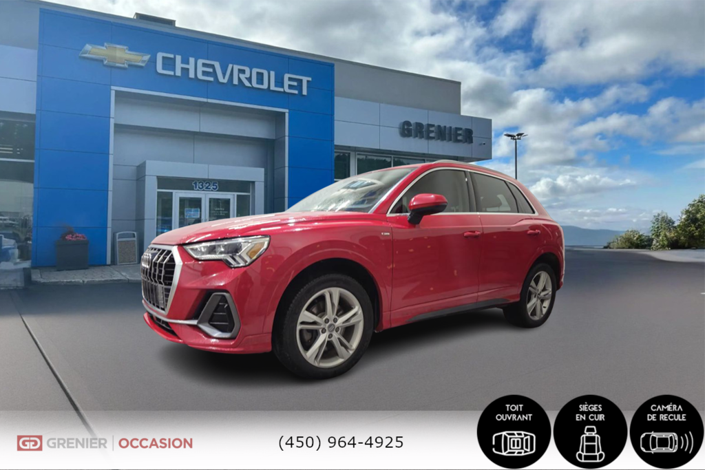 2020 Audi Q3 Progressiv S Line Cuir Toit Pano in Terrebonne, Quebec - 3 - w1024h768px