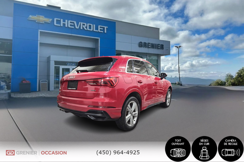 2020 Audi Q3 Progressiv S Line Cuir Toit Pano in Terrebonne, Quebec - 7 - w1024h768px