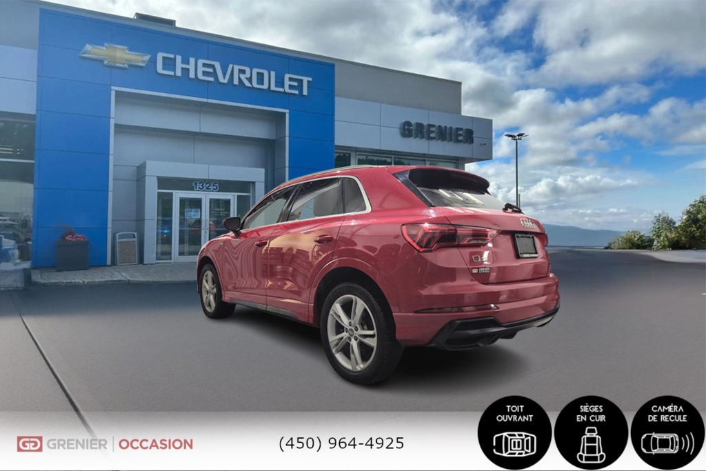 Audi Q3 Progressiv S Line Cuir Toit Pano 2020 à Terrebonne, Québec - 5 - w1024h768px