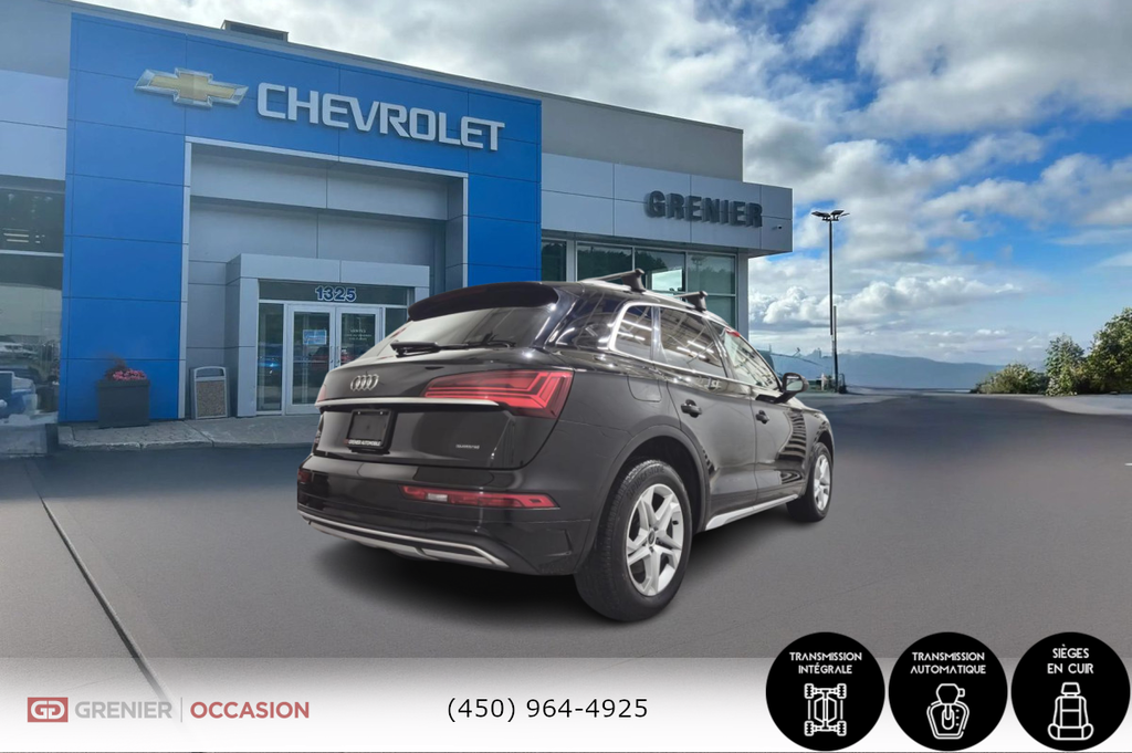 2021 Audi Q5 Komfort 45 TFSI Quattro Cuir Mags in Terrebonne, Quebec - 7 - w1024h768px