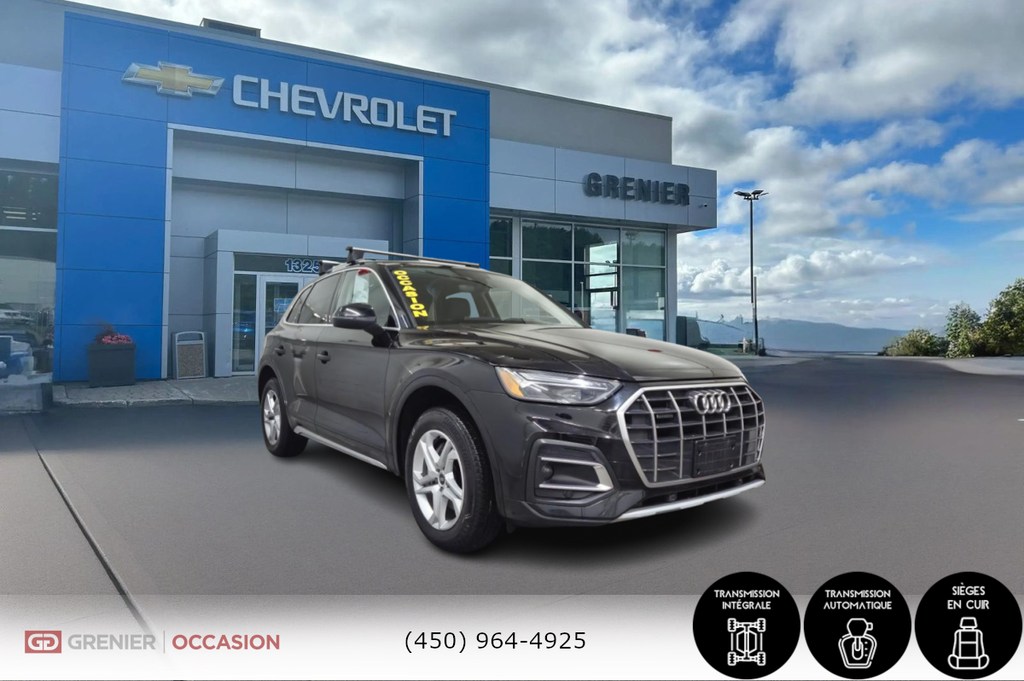 2021 Audi Q5 Komfort 45 TFSI Quattro Cuir Mags in Terrebonne, Quebec - 1 - w1024h768px