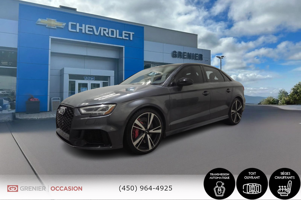 2020 Audi RS3 RS Technology Package Black Optic in Terrebonne, Quebec - 2 - w1024h768px