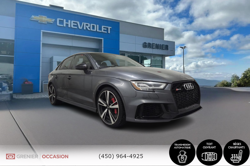 2020 Audi RS3 RS Technology Package Black Optic in Terrebonne, Quebec - 1 - w1024h768px