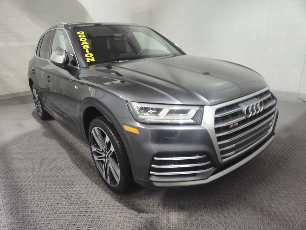 2018 Audi SQ5 Progressiv S Line 21 Pouce Cuir Rouge in Terrebonne, Quebec - 1 - w1024h768px