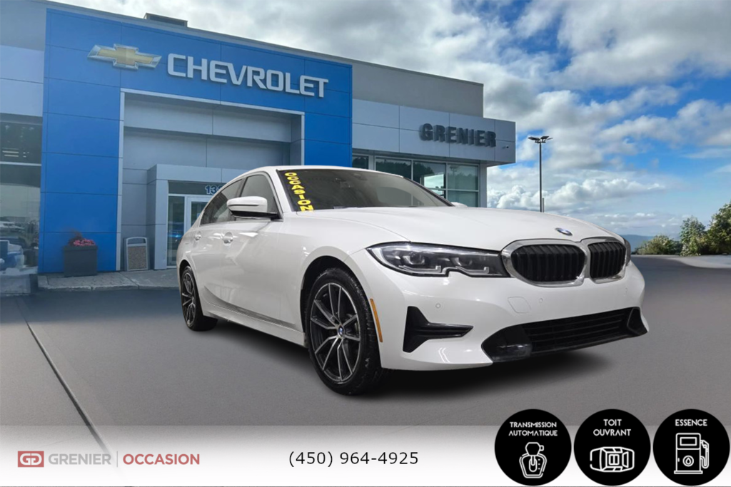 2021 BMW 3 Series 330i xDrive Cuir Toit Ouvrant in Terrebonne, Quebec - 1 - w1024h768px