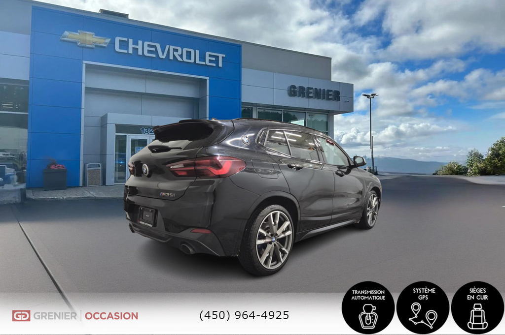 BMW X2 M35i M Sport Package Toit Panoramique Cuir Rouge 2021 à Terrebonne, Québec - 7 - w1024h768px