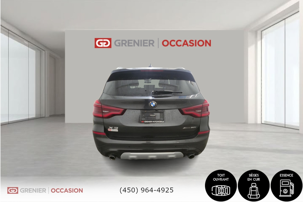 BMW X3 XDrive30i Toit Ouvrant Cuir Navigation 2019 à Terrebonne, Québec - 6 - w1024h768px