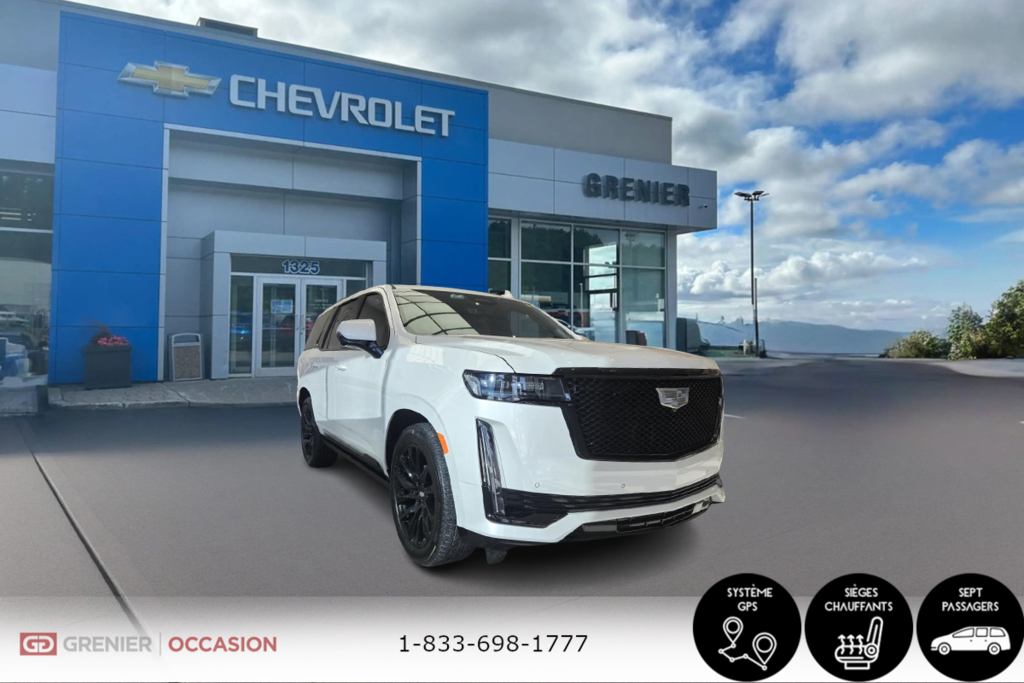 Cadillac Escalade 4WD Sport Platinum Bas Kilométrage 2023 à Terrebonne, Québec - 1 - w1024h768px