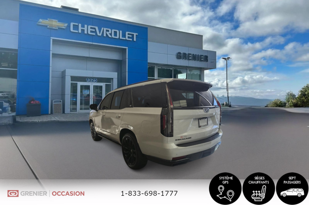 Cadillac Escalade 4WD Sport Platinum Bas Kilométrage 2023 à Terrebonne, Québec - 5 - w1024h768px