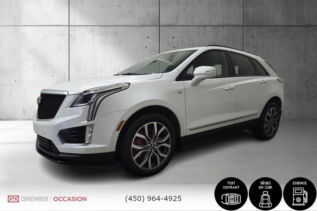 Cadillac XT5 AWD Sport détecteur d'angle mort, toit panoramique 2023 à Terrebonne, Québec - 3 - w1024h768px