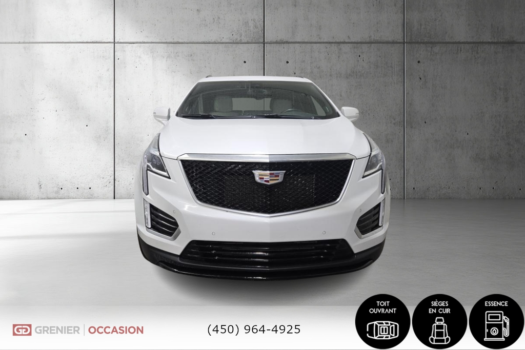 Cadillac XT5 AWD Sport détecteur d'angle mort, toit panoramique 2023 à Terrebonne, Québec - 2 - w1024h768px