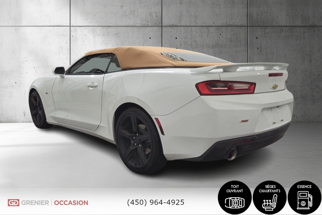 Chevrolet Camaro 2LT RS Bluetooth Systeme sonore BOSE 2018 à Terrebonne, Québec - 5 - w1024h768px