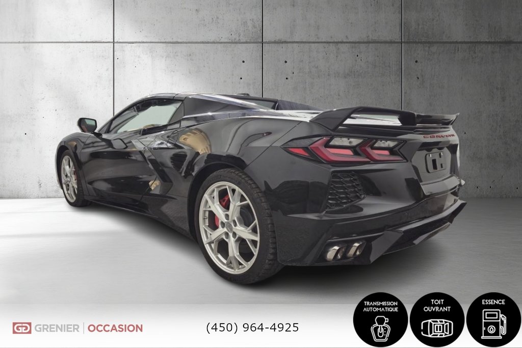 2021 Chevrolet Corvette 3LT Convertible Z51 Bas Kilométrage in Terrebonne, Quebec - 5 - w1024h768px