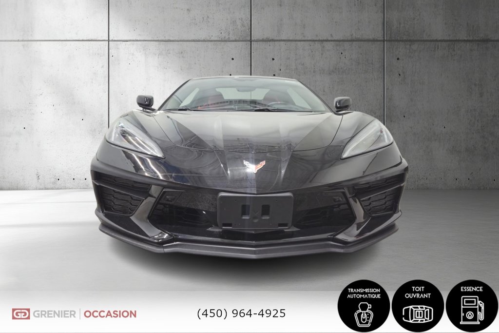 2021 Chevrolet Corvette 3LT Convertible Z51 Bas Kilométrage in Terrebonne, Quebec - 2 - w1024h768px