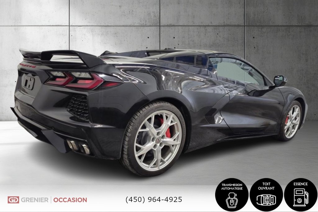 2021 Chevrolet Corvette 3LT Convertible Z51 Bas Kilométrage in Terrebonne, Quebec - 7 - w1024h768px
