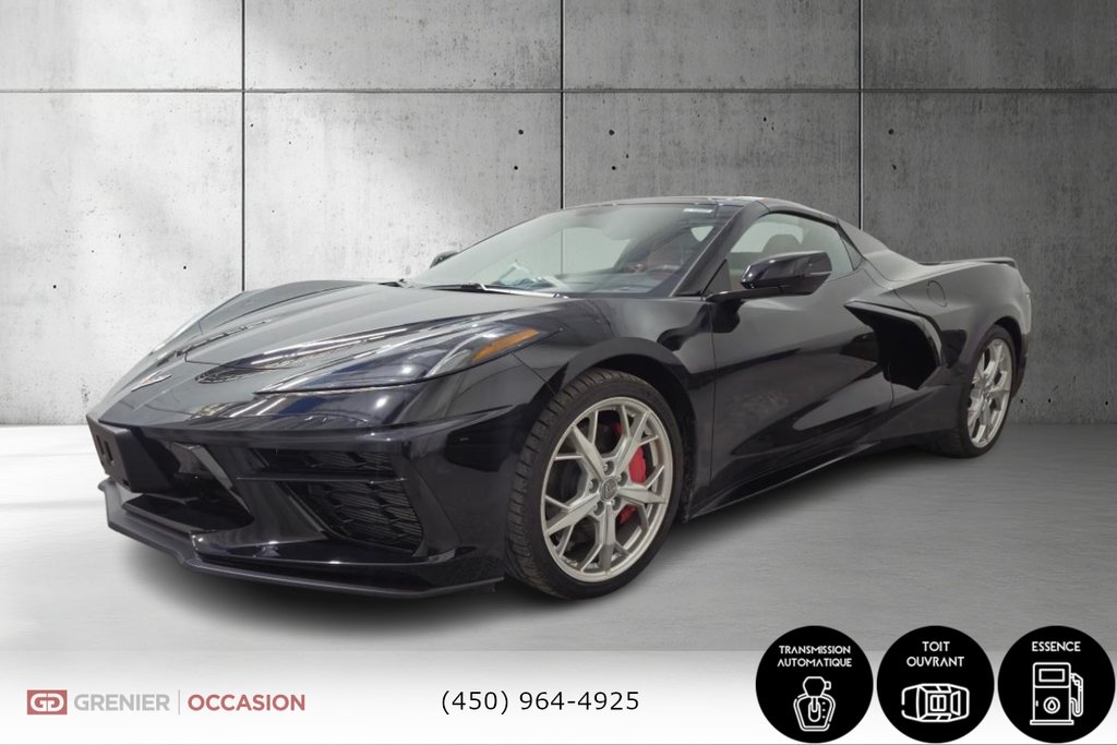 2021 Chevrolet Corvette 3LT Convertible Z51 Bas Kilométrage in Terrebonne, Quebec - 3 - w1024h768px