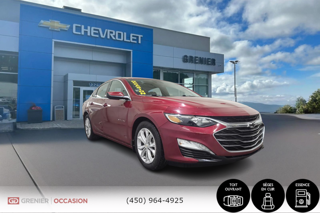 2019 Chevrolet Malibu LT Plus Toit Ouvrant Bas Kilométrage in Terrebonne, Quebec - 1 - w1024h768px