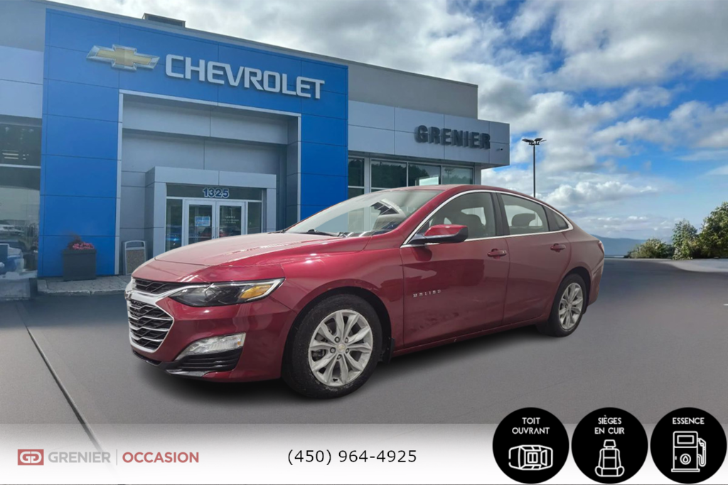 2019 Chevrolet Malibu LT Plus Toit Ouvrant Bas Kilométrage in Terrebonne, Quebec - 5 - w1024h768px