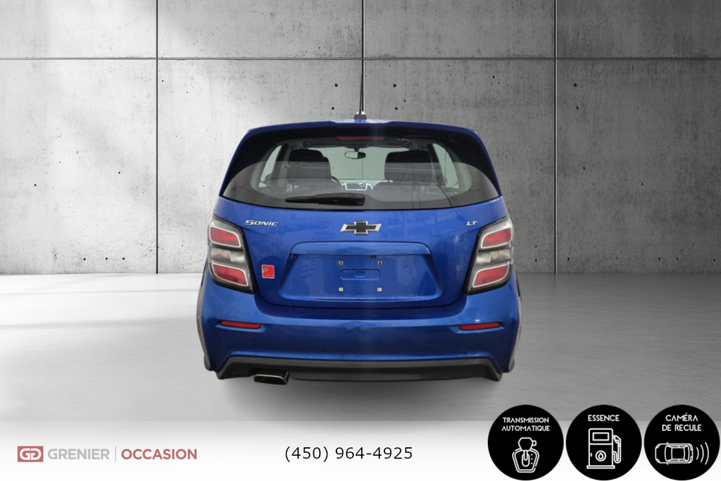 Chevrolet Sonic LT RS Démarreur à distance Caméra de recul 2018 à Terrebonne, Québec - 6 - w1024h768px