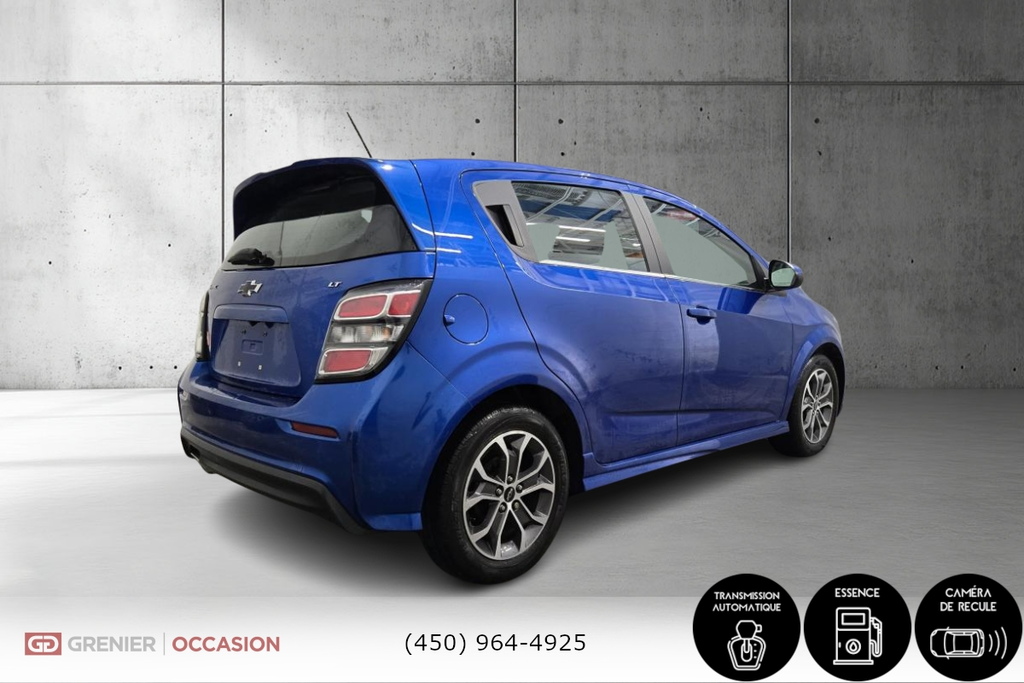 Chevrolet Sonic LT RS Démarreur à distance Caméra de recul 2018 à Terrebonne, Québec - 7 - w1024h768px