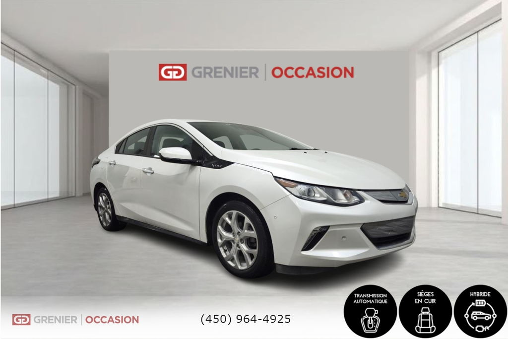 Chevrolet Volt Premier Bose Cuir Bas Kilométrage 2017 à Terrebonne, Québec - 1 - w1024h768px