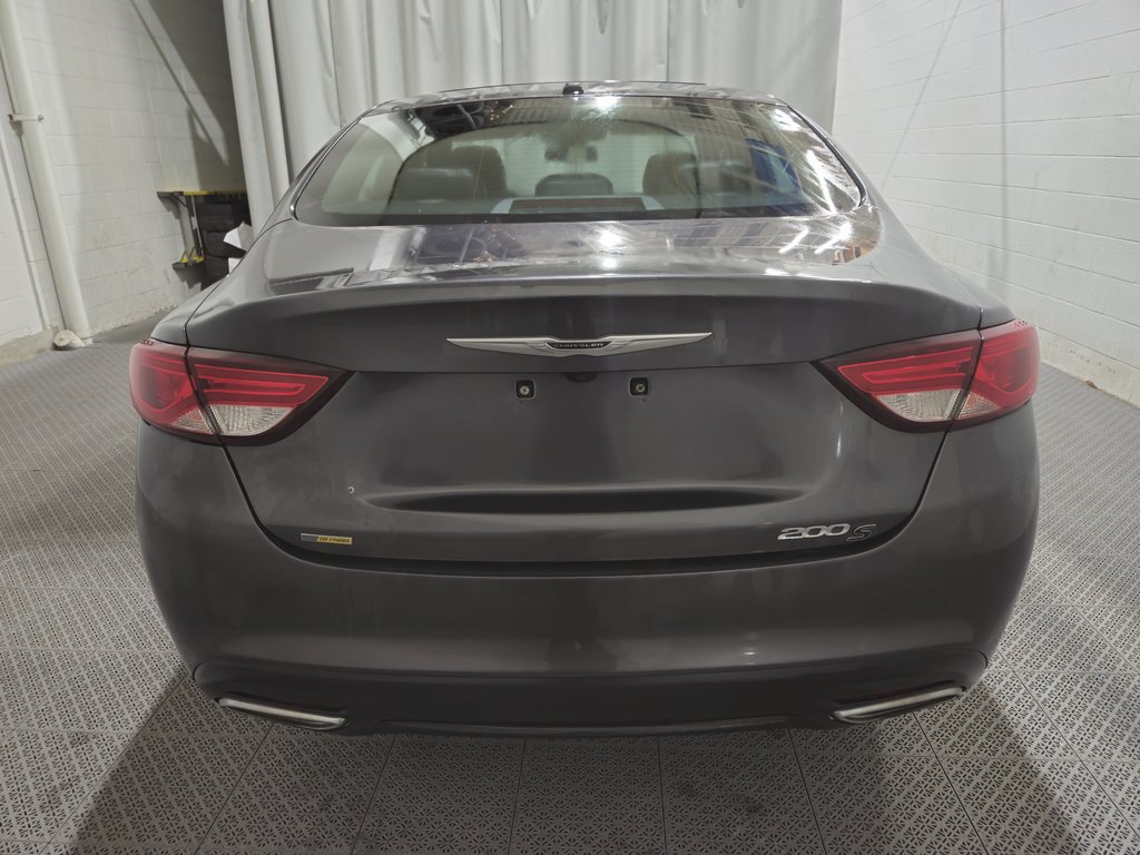 Chrysler 200 S V6 Toit Panoramique Cuir 2016 à Terrebonne, Québec - 6 - w1024h768px